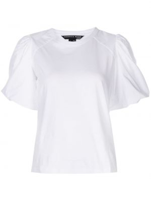 Памучна тениска Veronica Beard бяло