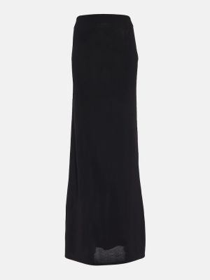 Dlouhá sukně Saint Laurent černé