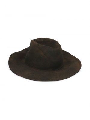 Woll mütze ausgestellt Yohji Yamamoto schwarz