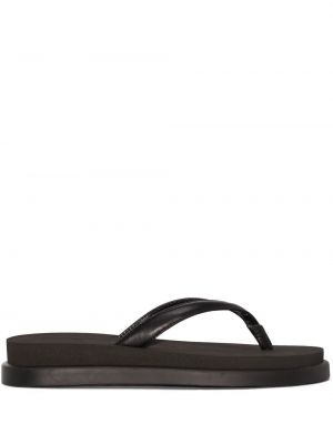 Plattform flip-flops Gianvito Rossi svart