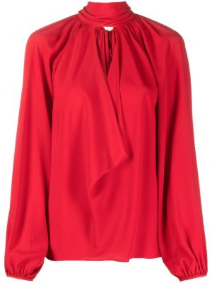 Плисирана блуза N°21 червено