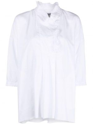 Βαμβακερή μπλούζα Kristensen Du Nord λευκό