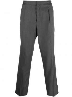 Vlněné kalhoty Officine Generale šedé
