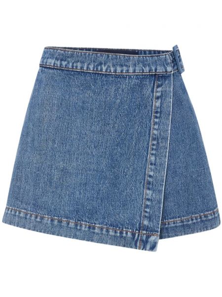 Denimshorts Veronica Beard blå