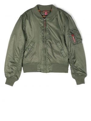 Bomberjacka för tjejer Alpha Industries grön