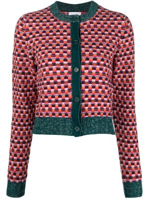 Cardigan con stampa Barrie rosa