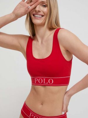 Podprsenka Polo Ralph Lauren červená