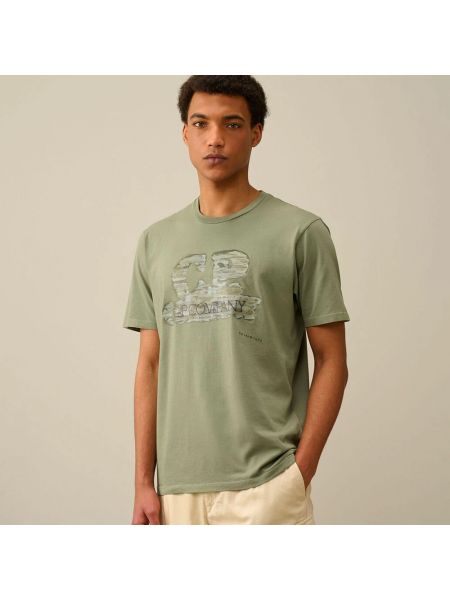 Koszulka casual C.p. Company zielona