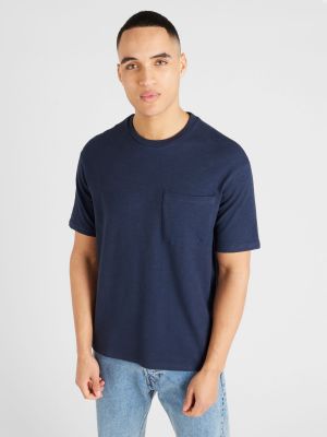 Marškinėliai Selected Homme mėlyna
