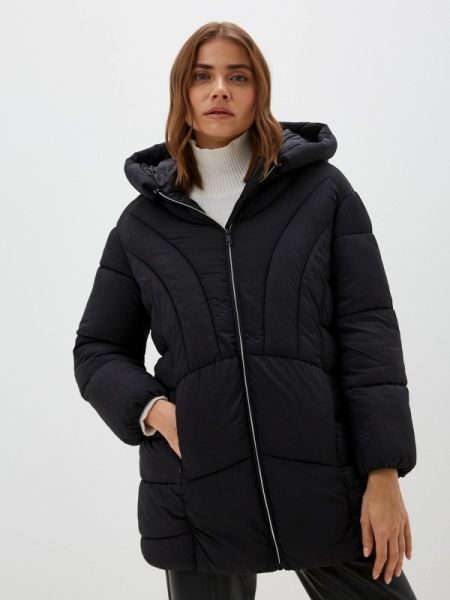Утепленная демисезонная куртка S.oliver черная