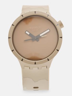 Часы Swatch коричневые