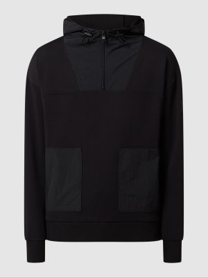 Bluza z kapturem na zamek Ck Calvin Klein czarna
