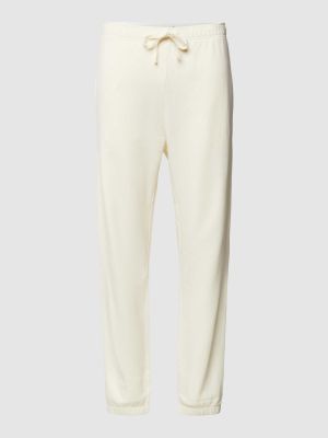 Spodnie sportowe bawełniane Polo Ralph Lauren beżowe