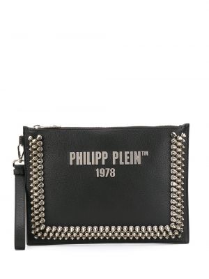 Bolso clutch con apliques Philipp Plein