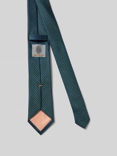 Jedwabny krawat Monti zielony