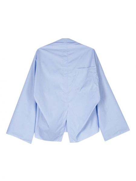 Asimetrična bluza Litkovskaya modra