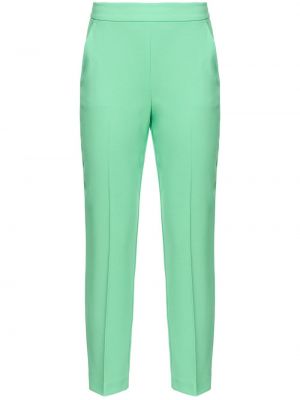 Pantalon slim plissé Pinko vert