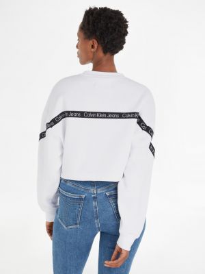 Sweatshirt Calvin Klein Jeans weiß