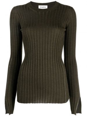 Μάλλινος πουλόβερ από μαλλί merino με πετραδάκια Sonia Rykiel