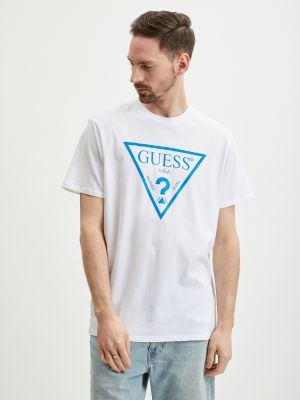 Polo majica Guess bela