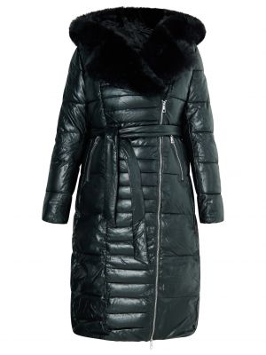 Žieminis paltas Faina juoda