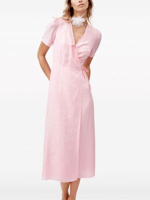 Midi šaty Sleeper růžové