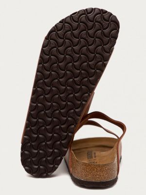 Sandale din piele Birkenstock maro