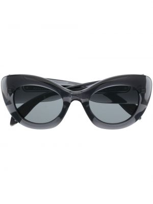 Прозрачни слънчеви очила Alexander Mcqueen Eyewear сиво