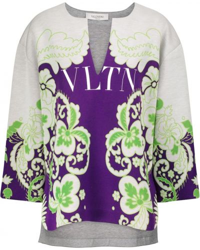 Sweatshirt mit print Valentino lila