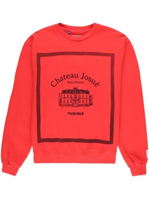 Sweatshirt mit rundem ausschnitt Gallery Dept. rot