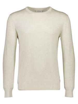 Пуловер slim Lindbergh бяло