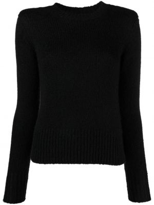 Pullover mit rundem ausschnitt Isabel Marant schwarz