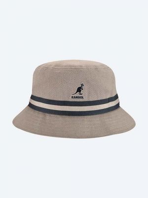 Хлопковая шляпа в полоску Kangol синяя