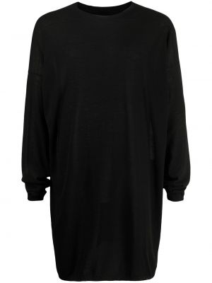 Overdimensjonert sweatshirt Rick Owens svart