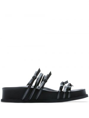 Dabīgās ādas sandales N°21 melns