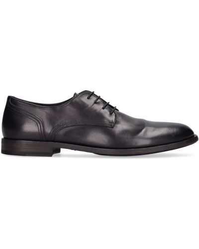 Pantofi derby din piele Pantanetti negru