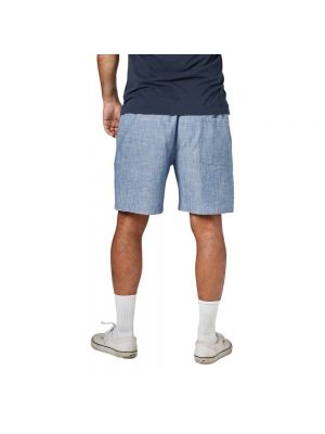 Pantalones cortos de franela Portuguese Flannel azul