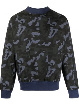 Sweatshirt aus baumwoll mit print mit camouflage-print Alchemy blau
