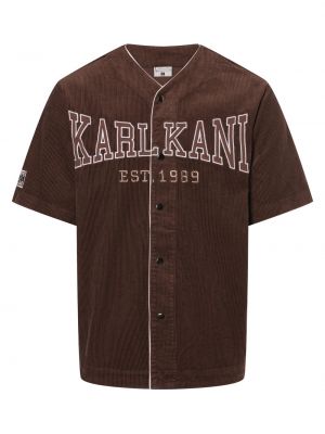 Koszula bawełniana Karl Kani brązowa