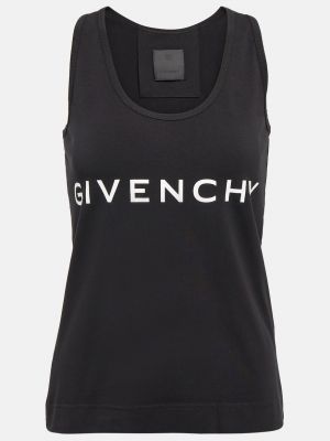 Хлопковая футболка Givenchy черная