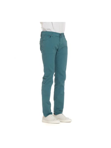 Pantalones chinos slim fit con bolsillos Jacob Cohen verde