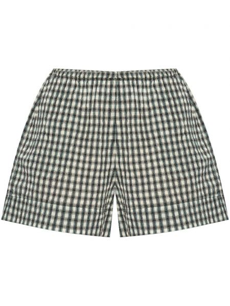 Shorts à carreaux Ganni