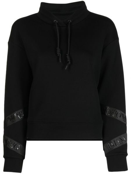 Hoodie Emporio Armani svart