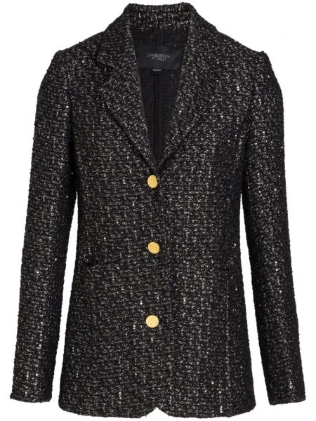 Tweed blazer Giambattista Valli sort