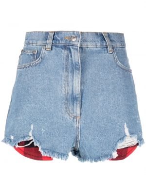 High waist jeans shorts aus baumwoll Moschino Jeans
