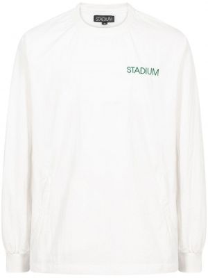 Sweatshirt mit rundhalsausschnitt Stadium Goods® weiß