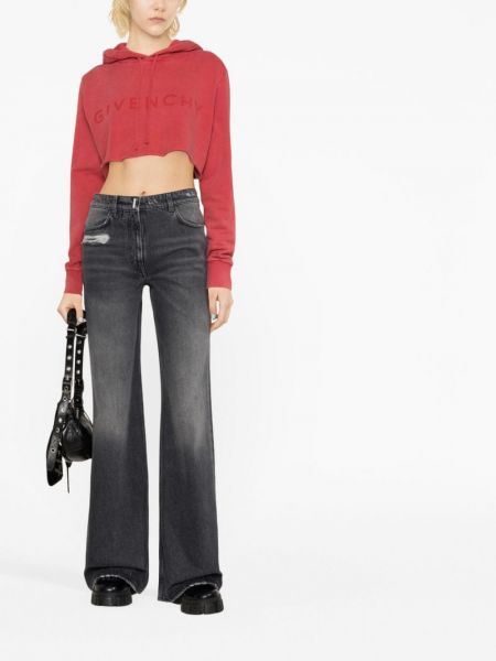 Zvonové džíny Givenchy černé