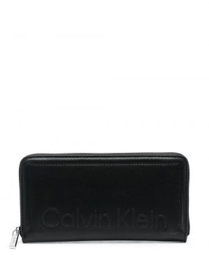 Zip lommebok Calvin Klein svart