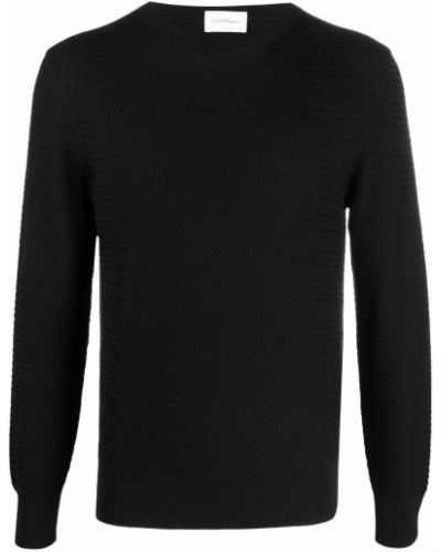 Jersey de punto de tela jersey Salvatore Ferragamo negro