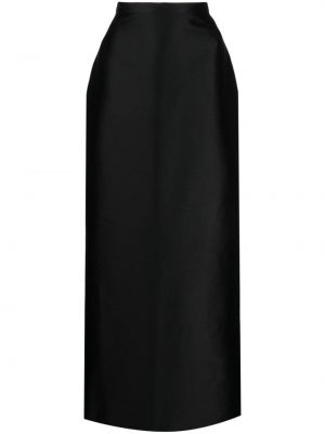 Saténové pouzdrová sukně Sachin & Babi černé